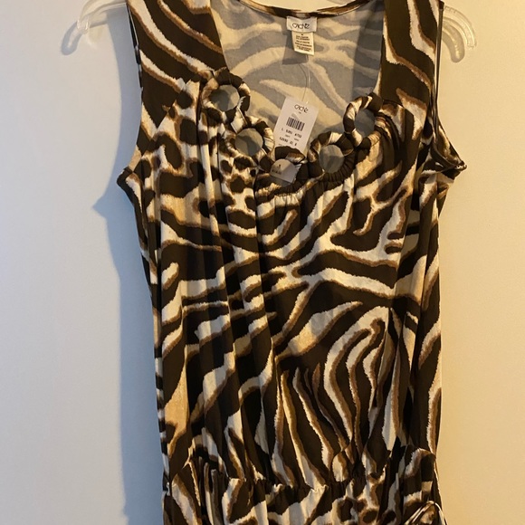 NYT Cache Leopard dress M - Picture 2 of 8